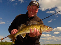 Walleye caught by Jeff Sundin Minnesota Pro Guide